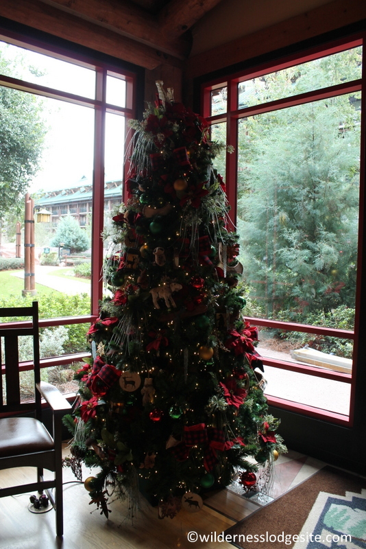Smaller tree at Wilderness Lodge